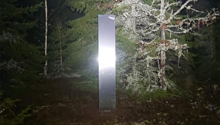 Mystisk monolit upptäckt i Hånger