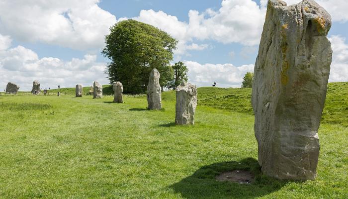 Land of Monoliths. Wiltshire, South England, United Kingdom