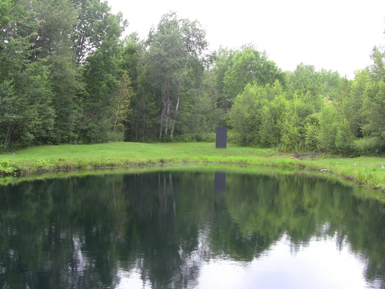 Center Across Pond Monolith